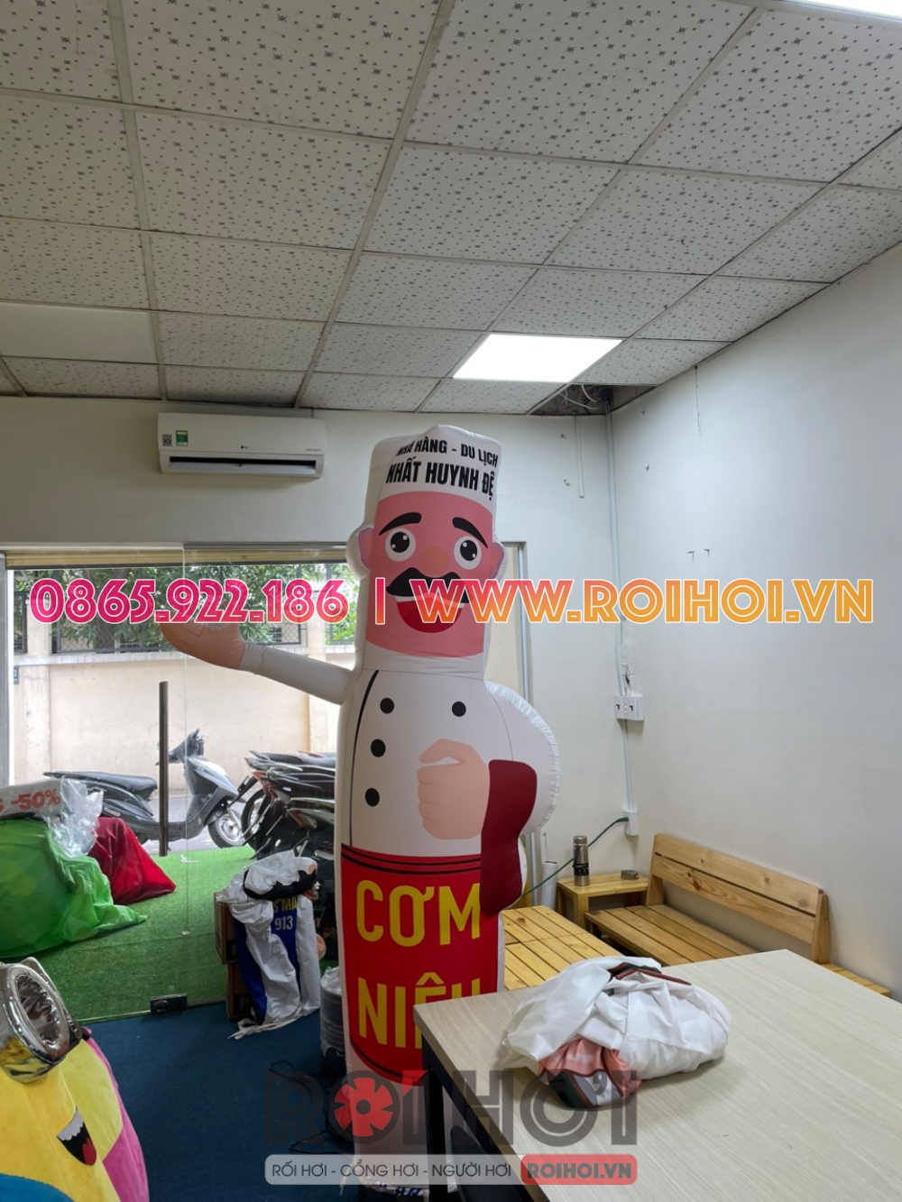 Vai trò quan trọng của rối hơi quảng cáo đối với cửa hàng 6 Roi vay cua hang 31